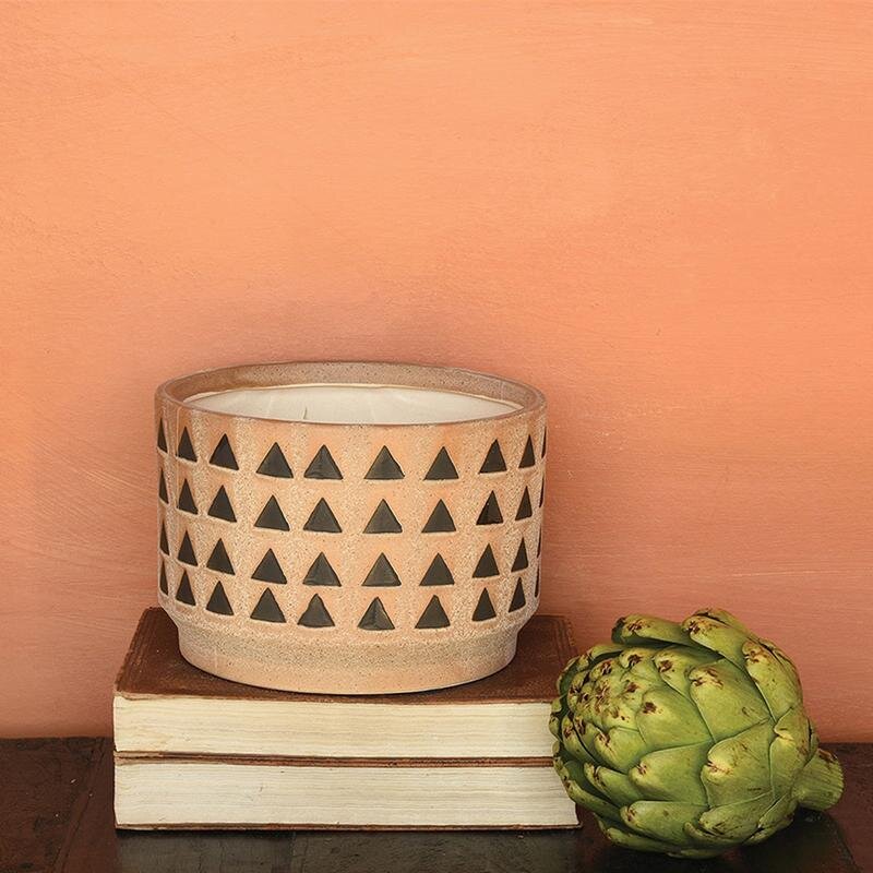 Ceramic Triangle Planter, Junglaow